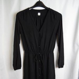 #192 Gap Black Dress